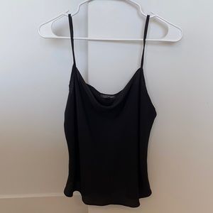 Black Sheer TOPSHOP Flowing Top US 8